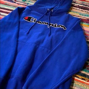 Deep Blue Champion Hoodie